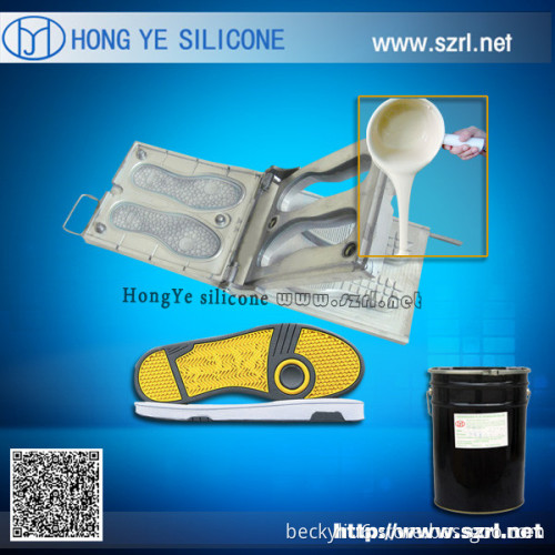 Manual silicone rubber for shoe mold making